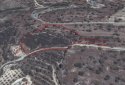 large rresidential land for sale in peristerona, polis