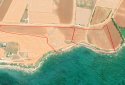 uniquely beachfront land for sale in mandria, paphos